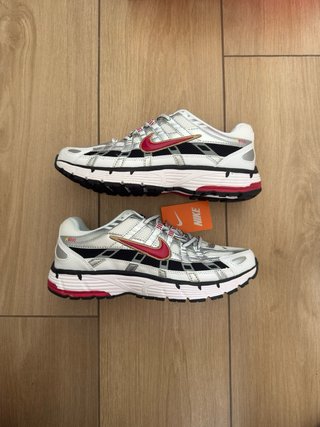 Nike P6000 Blancas Rojas y Dorado
