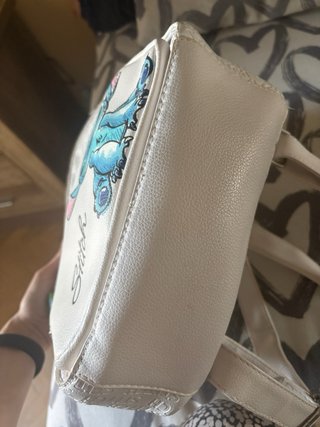 Bolso Mochila Stitch Disney Blanco