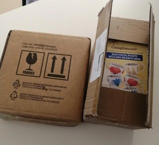 Coppia tazze Mulino Bianco