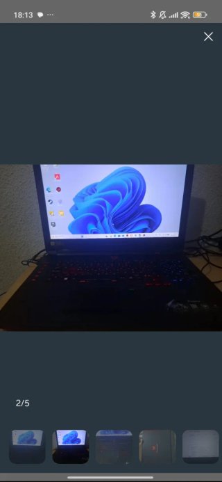 PC Acer Predator Gaming 17 acepto canbios por otr