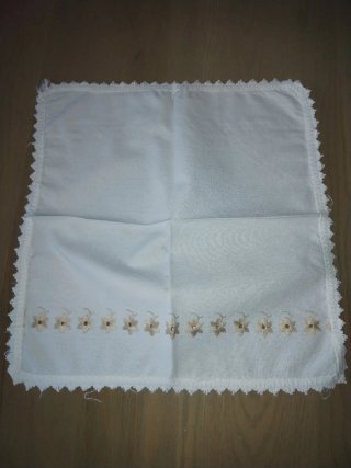 6 Guardanapos Bordados