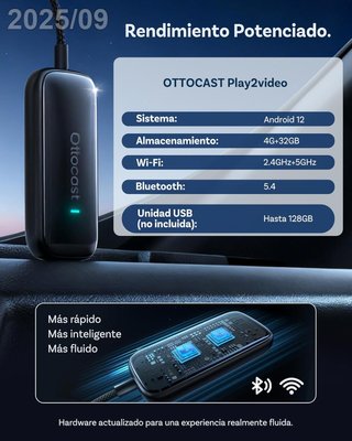 OTTOCAST Play2Video Ultra Carplay Android Auto