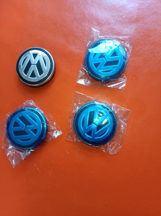 4 Tapas Centrales VW Brillantes