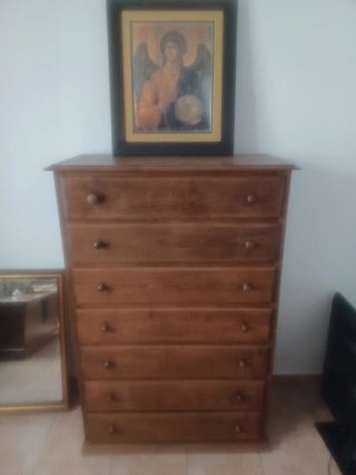 Cómoda de madera