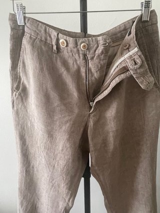 Pantalones Massimo Dutti Lino Talla 38
