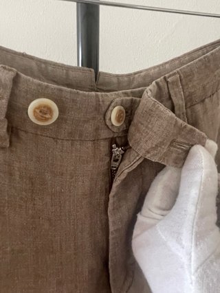 Pantalones Massimo Dutti Lino Talla 38