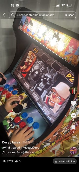 Máquina Arcade Dragon Ball Z