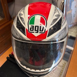 Copri casco AGV rosso