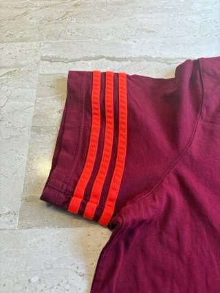 Camiseta Adidas Roja Hombre