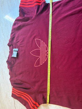 Camiseta Adidas Roja Hombre