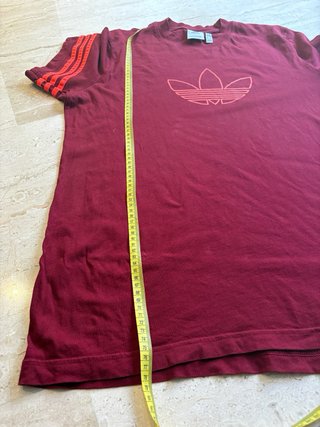 Camiseta Adidas Roja Hombre