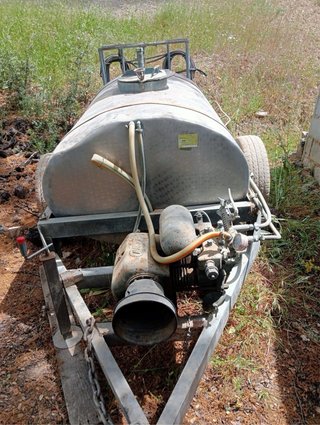 Cuba de sulfatar de 1100 litros