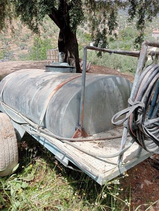 Cuba de sulfatar de 1100 litros