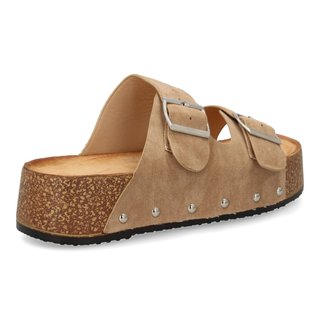 Sandalias Plataforma Kaki