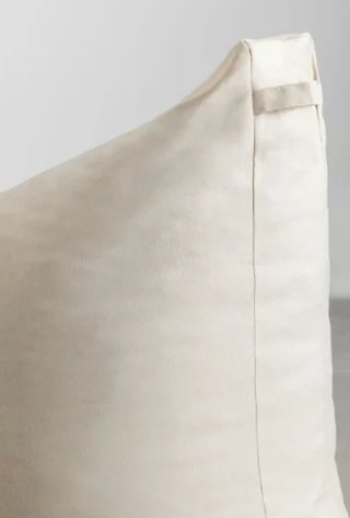 Cómodo Puff Zara Home Beige Como Nuevo
