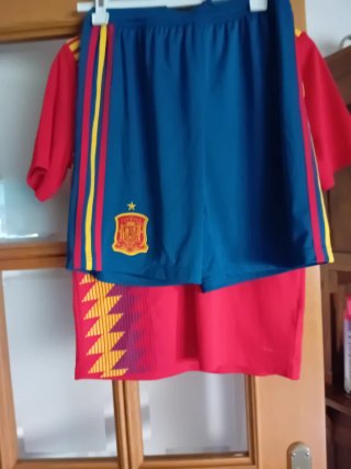 Equipación Fútbol España 2017-2019 Adidas