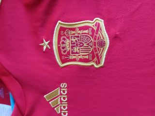 Equipación Fútbol España 2017-2019 Adidas