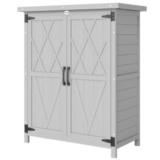 Caseta Jardín Madera 75x40x90 cm