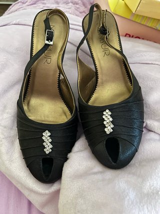 Zapatos negros fiesta/boda sin estrenar