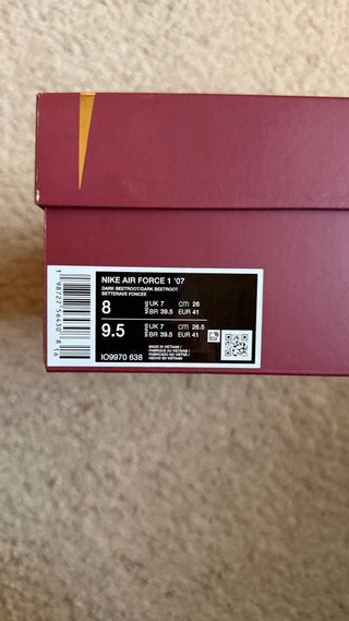 Nike Air Force 1 Low Syna CentralCee Dark Beetroot