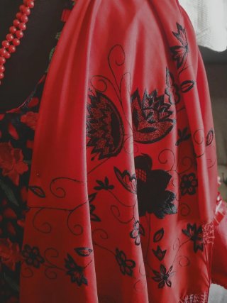 Traje Flamenca Gitana sevillana talla 48-50
