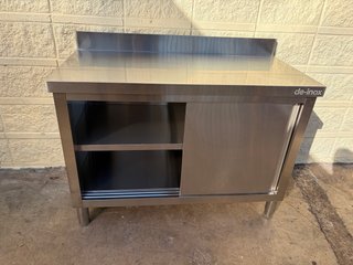 Mesa de trabajo acero inoxidable 1.2m