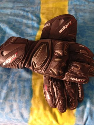 Guantes Moto Seventy R-30 Negros