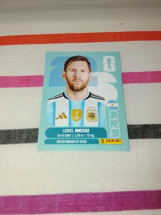 Cromo Messi Panini Inter Miami CF