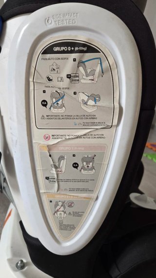 Silla coche Isofix grupo 0