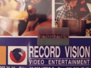 VHS Mister T: El Hombre Más Fuerte Record Vision