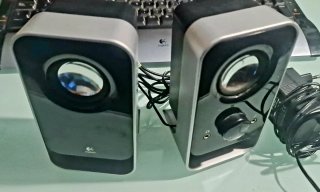 Altoparlanti Logitech PC Nero/Argento