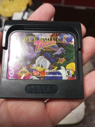 Deep Duck Trouble Donald Duck Game Gear