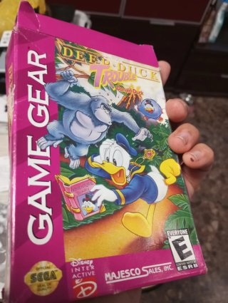 Deep Duck Trouble Donald Duck Game Gear