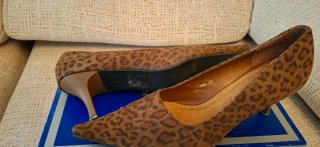 Zapatos tacón Benavente Animal Print Talla 40