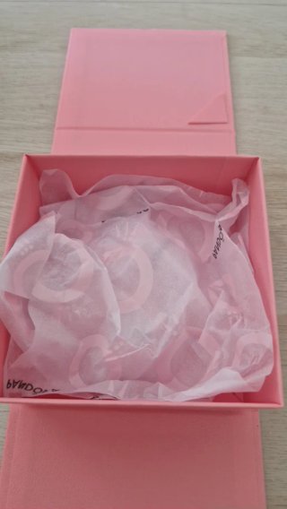 Caja Pandora floral rosa