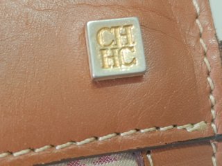 Bolso Carolina Herrera CH Beige Multicolor