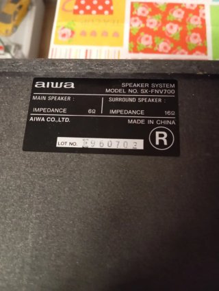 Altavoces AIWA