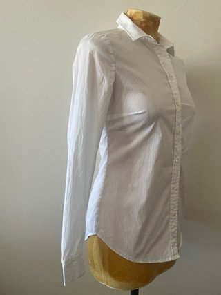 Camisa Blanca Massimo Dutti Talla 36