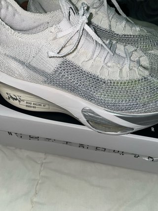 Nike Alphafly 3 Glam Plata/Blanco
