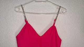 Vestido fiesta con pedrería