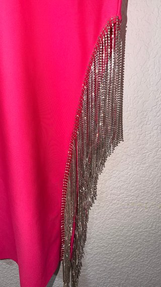 Vestido fiesta con pedrería