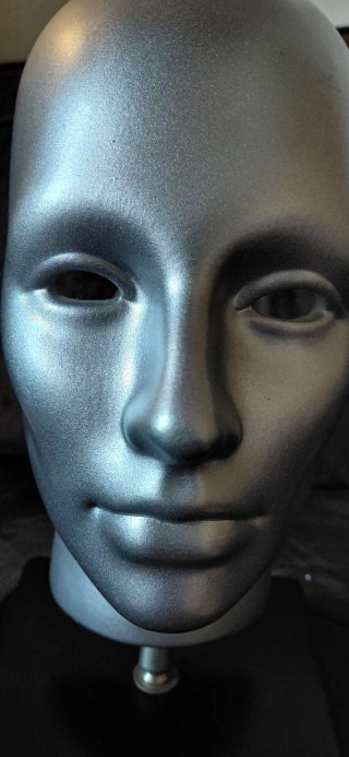 Lámpara escultura DRIMMER rostro