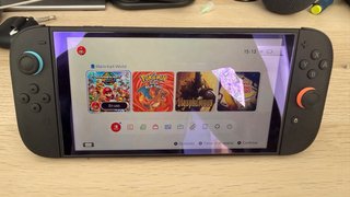 Nintendo Switch Negra/Morada