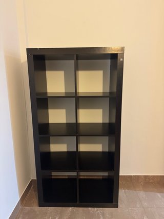Estantería modular negra