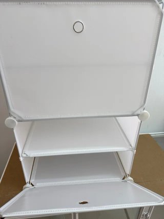 Zapatero Modular Portátil, 6 moduli, 10 scomparti per 20 paia, include appendiabiti e fori di ventilazione, montaggio senza strumenti