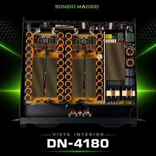 Etapa de Potencia DN-4180 Sonido Madrid