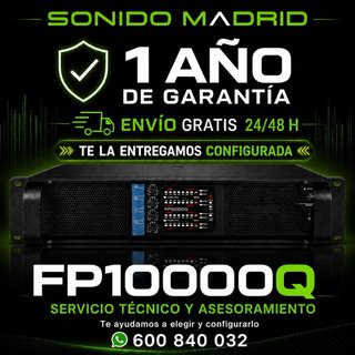 Etapa de Potencia DN-4180 Sonido Madrid