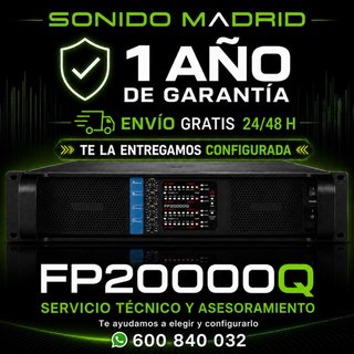 Etapa de Potencia DN-4180 Sonido Madrid