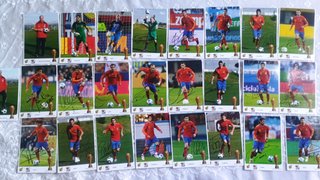25 Postales Selección Española Mundial 2010