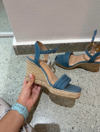 Cuñas vaqueras Primark talla 37